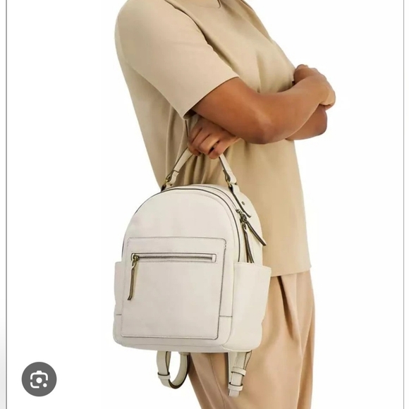 STYLE & CO Hudsonn Medium Lighyweight Backpack Alabaster NWT main image 8
